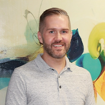 Professional headshot of Chad Gibson, Chief Technical Officer and Co-Founder of CMD MedTech.